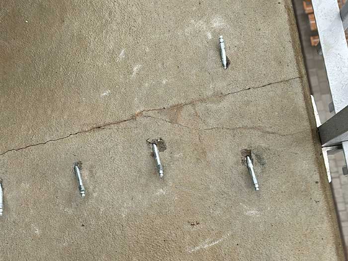 Spricklagning/injektering